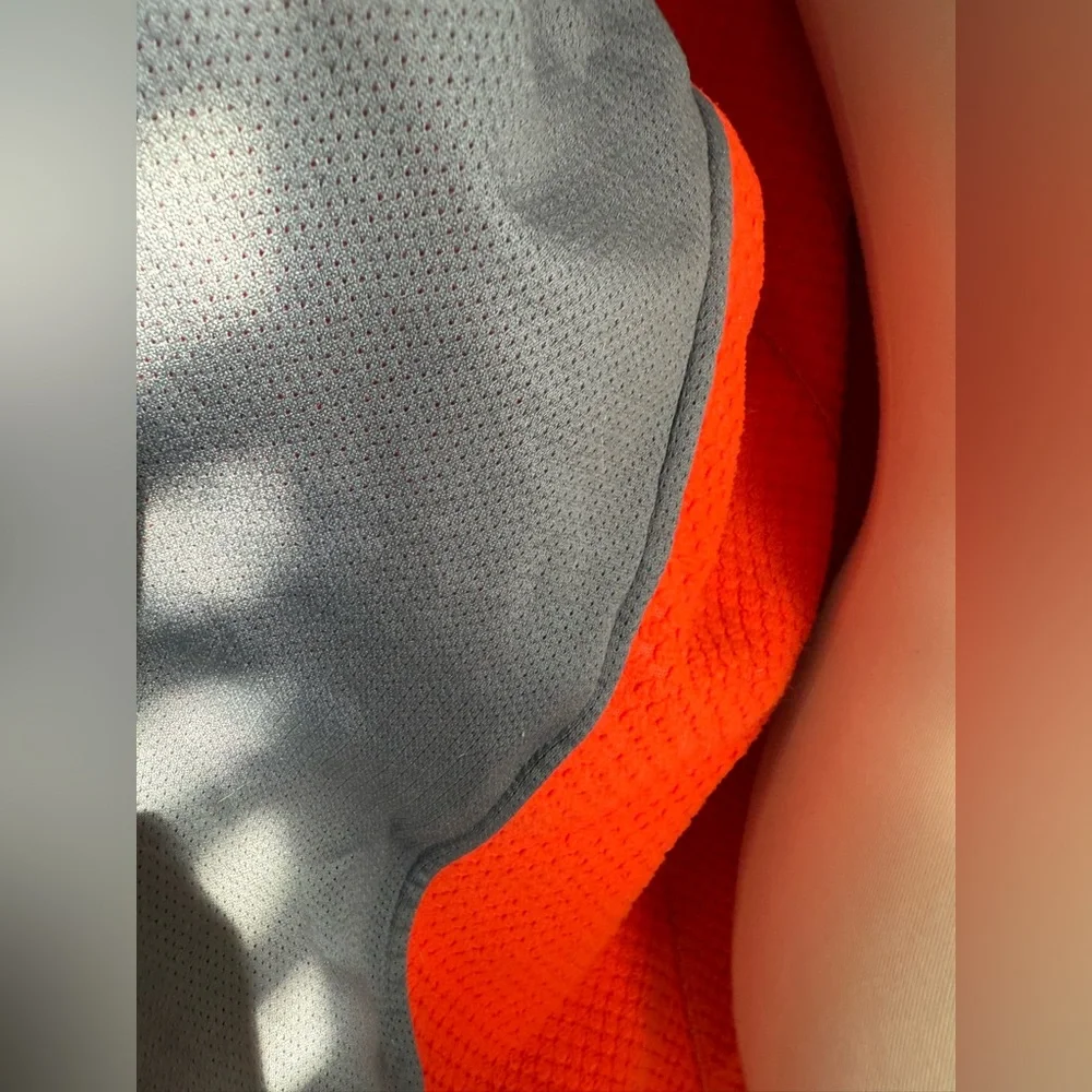 The North Face Apex Grey & Orange Jacket, Size XL